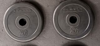 2x Dischi Peso 2kg DOMYOS
