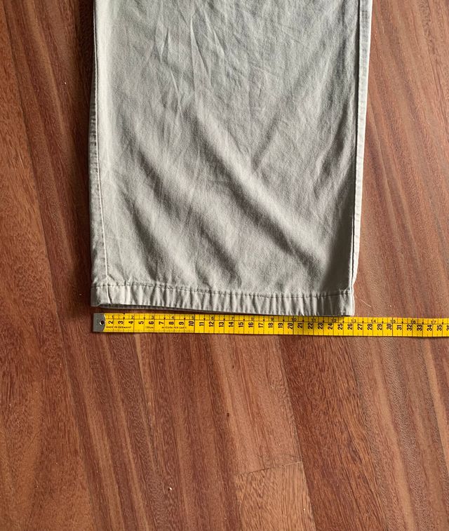 Pantalones anchos beige Pull&Bear