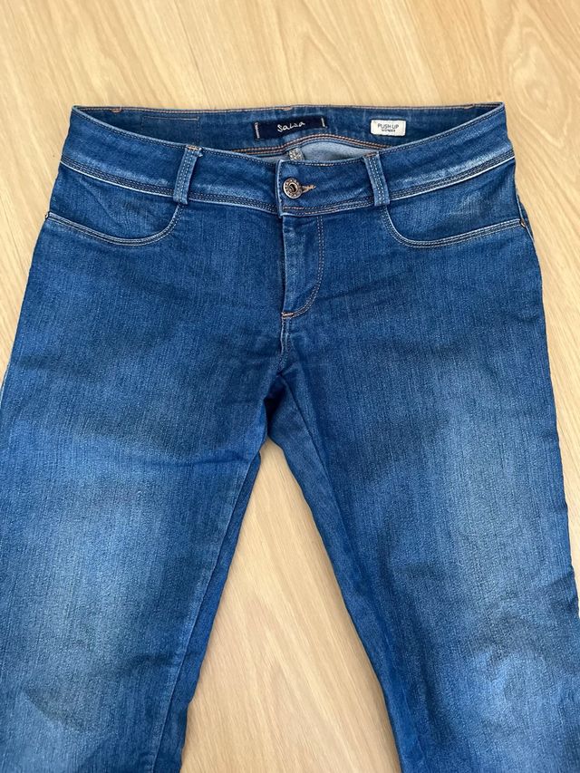 Jeans push up Salsa Wonder - Blu