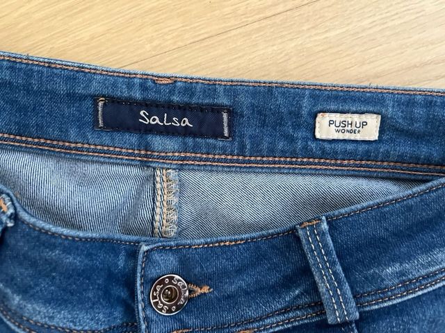 Jeans push up Salsa Wonder - Blu