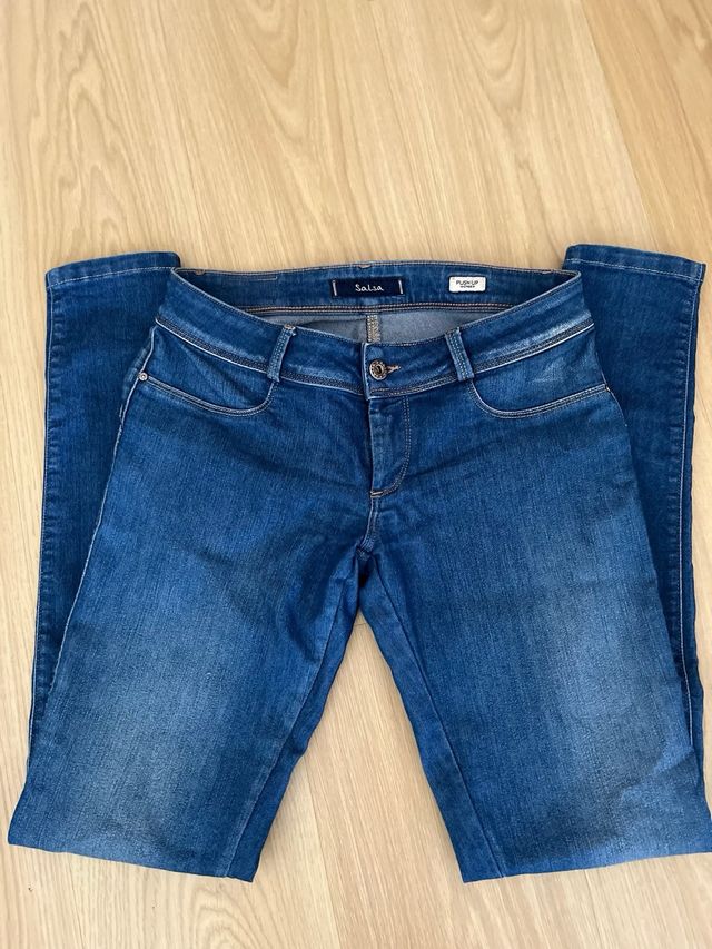 Jeans push up Salsa Wonder - Blu