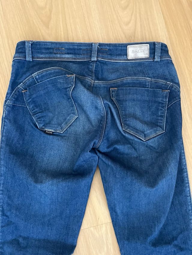 Jeans push up Salsa Wonder - Blu