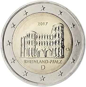 Moneda 2€ Alemania 2017 Renania-Palatinado
