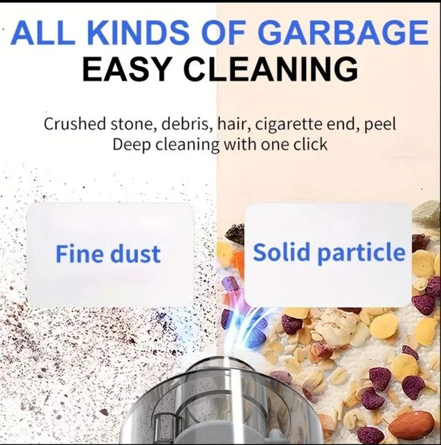 Aspiradora coche inalámbrica.