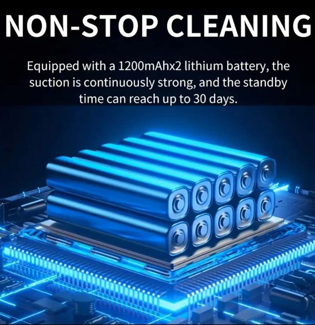 Aspiradora coche inalámbrica.