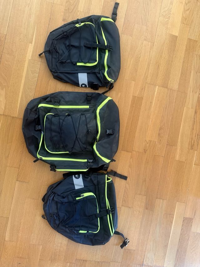 Alforjas trekking bicicleta