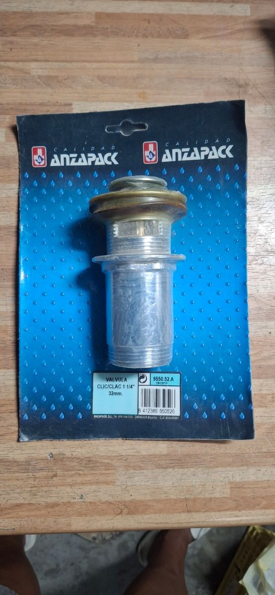 Válvula Clic Clac 1 1/4" Anzpack