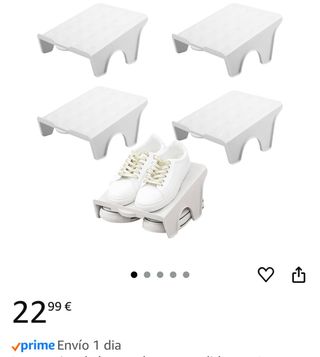 Organizador de zapatos nuevo beige