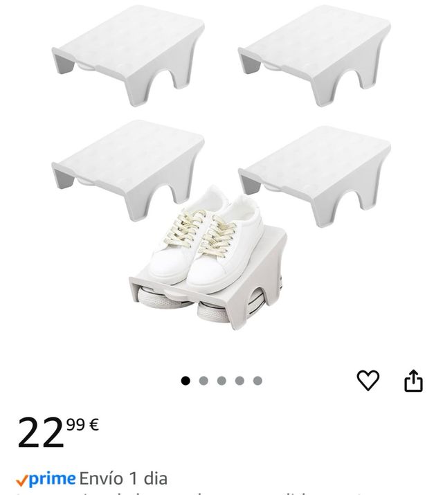 Organizador de zapatos nuevo beige