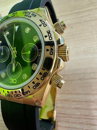 Reloj cronógrafo dorado