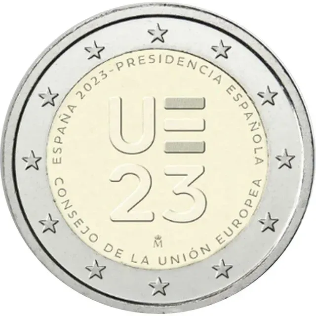 Moneda 2€ España 2023 - Presidencia UE