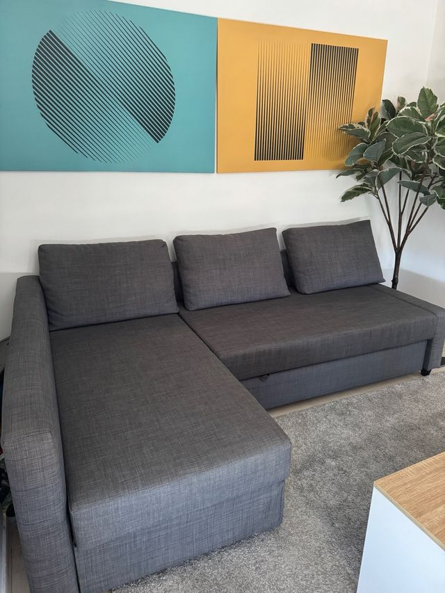 Sofá cama Ikea - Gris