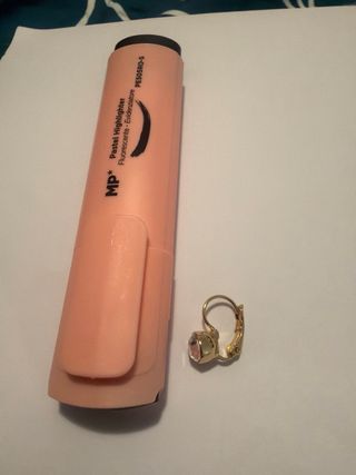 Pendientes Yanbal dorados con cristales