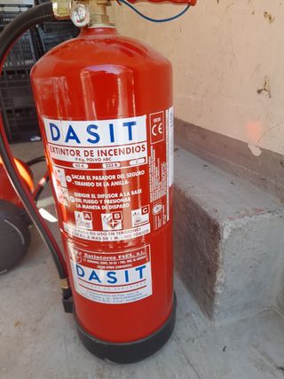 Extintor Dasit 9kg ABC