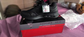 Zapatillas Skechers Street negras 45