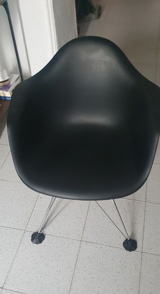 Silla negra oficina - Moderna