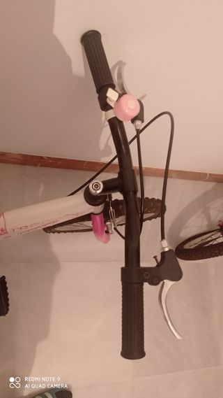 Bicicleta niña 16" rosa