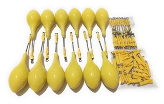 ♦️12 Plomos 100g Pesca surfcasting,  grapas, urfes
