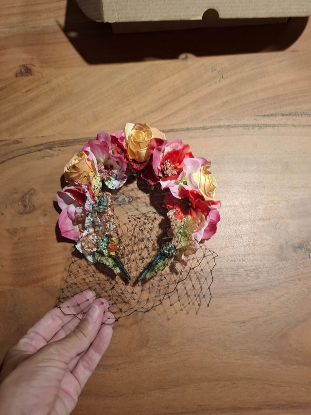 Tocado de flores