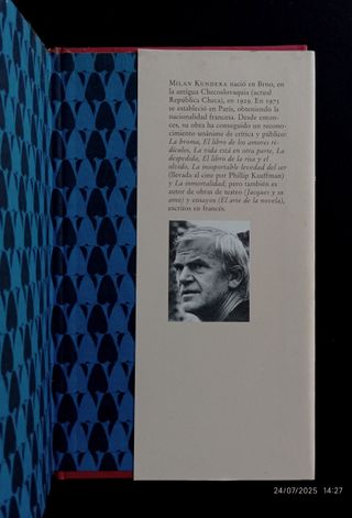 El libro de los amores ridiculos. M.Kundera 