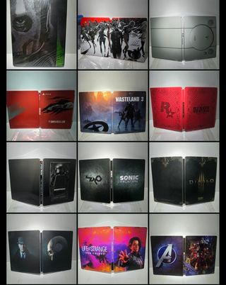 Steelbooks PS4, PS3, Xbox 