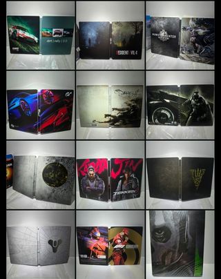 Steelbooks PS4, PS3, Xbox 