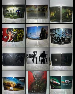 Steelbooks PS4, PS3, Xbox 