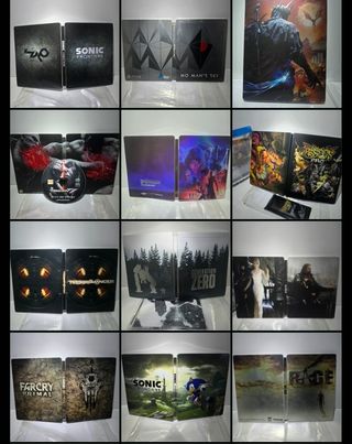Steelbooks PS4, PS3, Xbox 