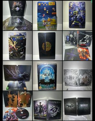 Steelbooks PS4, PS3, Xbox 