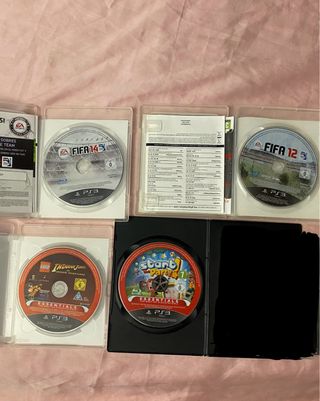 Juegos PS3: FIFA 12, FIFA 14, Indiana Jones y ...