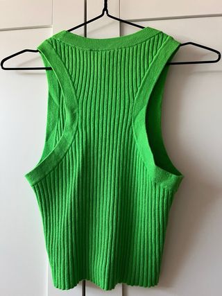 Top H&M verde Talla S
