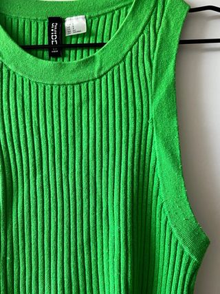 Top H&M verde Talla S