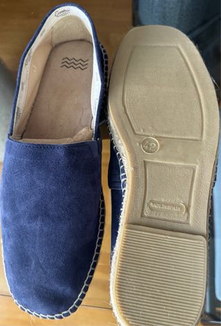 Alpargatas Castell serraje azul - 42