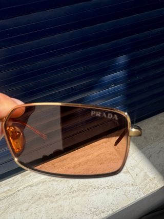 Gafas Prada SPR A60S - Marrón Dorado