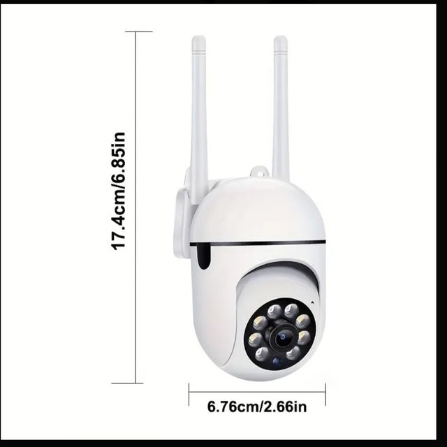 2 Cámaras vigilancia WiFi