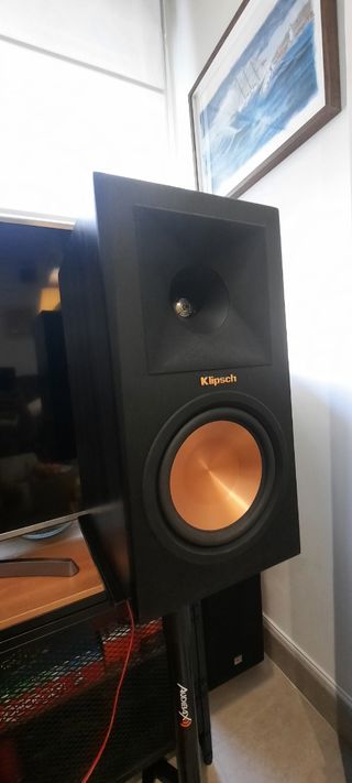 Equipo Sony Klipsch: Amplificador, altavoces.