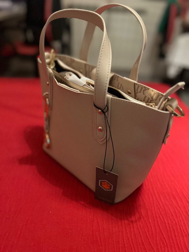 Borsa Lumberjack beige