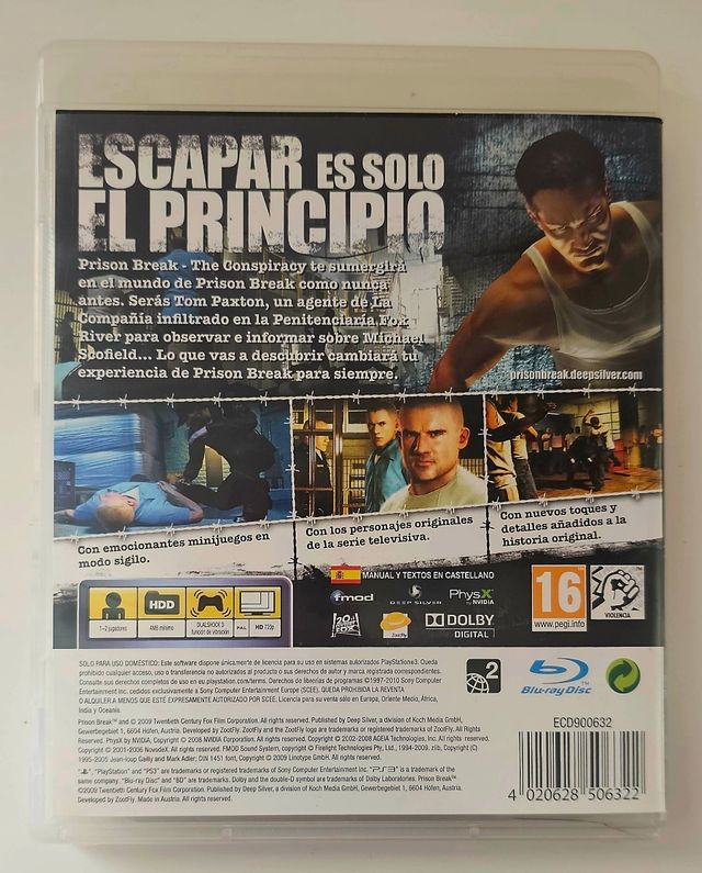 ps3 Prison Break: The Conspiracy y shouth park