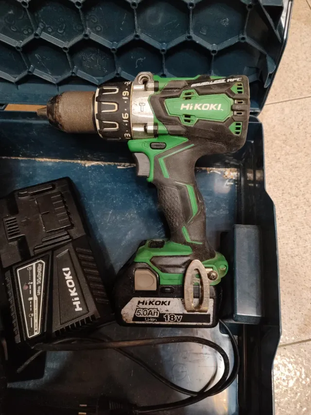 CONJUNTO HITACHITaladro percutor Hikoki 18V Y RADI