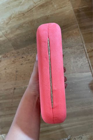 Clutch coral - Bolso de mano