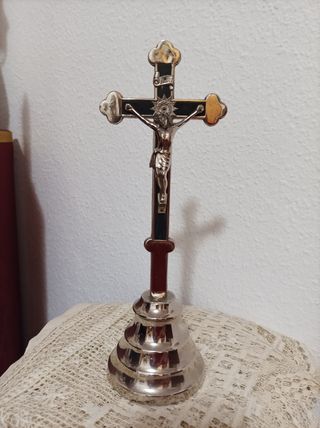 Cruz de altar metal