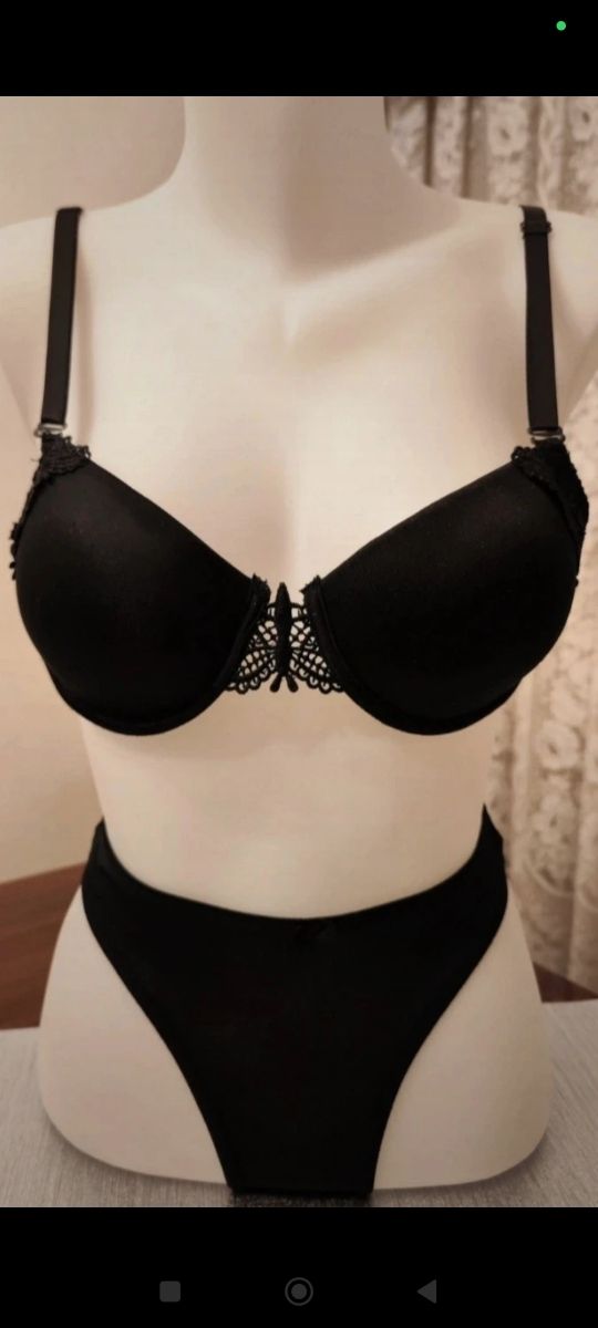 Conjunto lencería negro