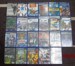 Lote PS2 (PlayStation 2): 23 juegos