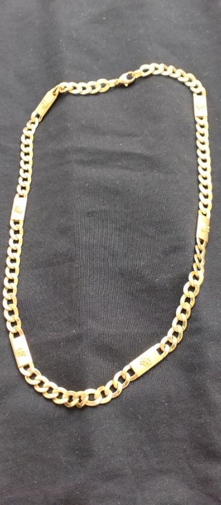 Cadena de eslabones Versace oro 18k