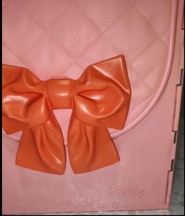 Valigetta Barbie vintage rosa