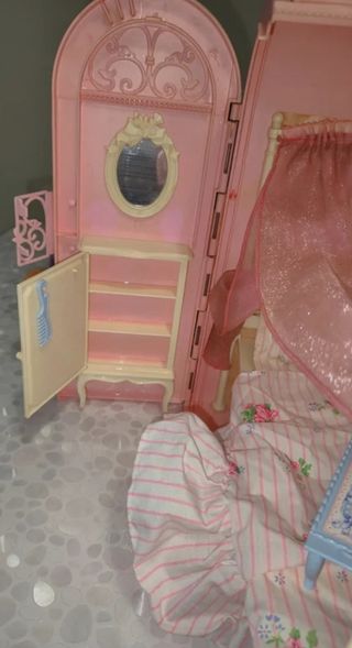 Valigetta Barbie vintage rosa