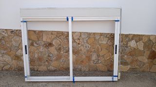 Ventana aluminio corredera 2 hojas