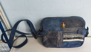 Bolso bandolera vaquero azul