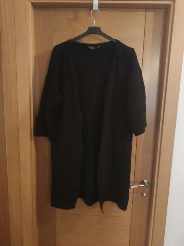 Chaqueta negra lana - Talla única