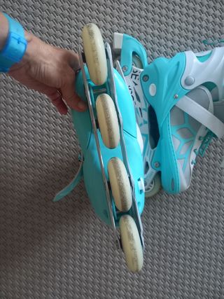 Patines en línea infantiles, talla 39-42